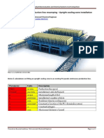 PU Panels Continuous Production Line Revamping - Upright Cooling Zone Installation