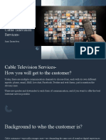 Personal Selling: Cable Television Services