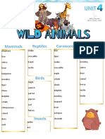 7.4 Wild Animals