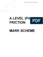 Pulleys Mark Scheme