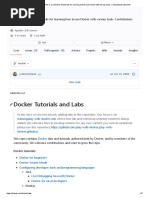 Docker - Labs - This Is A Collection of Tutorials For Learning How To Use Docker With Various Tools. Contributions Welcome