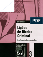 Lições de Direito Criminal - Braz Florentino