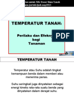 Dit Temperatur Tanah Dan Tanaman