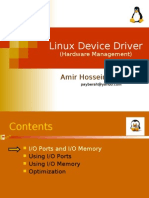 Linux Device Driver: Amir Hossein Payberah