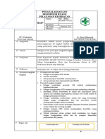 Sop Penatalaksanaan Disinfeksi Ruangan