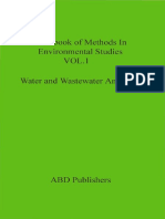 Water and Wastewater Analysis (Handbook of Methods in Environmental Studies Vol. 1) by S.K.maiti (Z-lib.org)