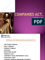 Intro Slides - Company Act 2013