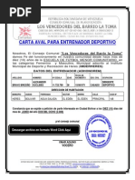 Carta Dirigida Al Gobernador