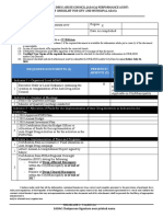 Annex C - Document Checklist DC1