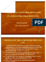18 A STUDY ON CONSUMER BEHAVIOR IN AURO FOOD (TRUE BISCUITS) PVT LTD, THIRUCHITRAMBALAM