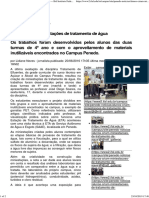 Alunos Criam Miniestações de Tratamento de Água — Ifal Instituto Federal de Alagoas