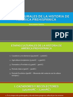 Etapas Culturales de La Historia de América Prehispánica - PPT