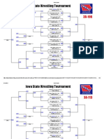 2021 IHSAA State Tournament Brackets