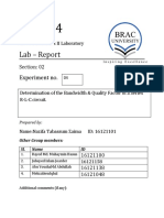 Lab - Report: Experiment No