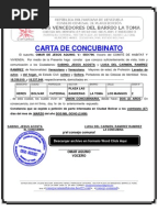 FORMATO MODELO EJEMPLO CARTA DE RESIDENCIA DEL BARRIO LA TOMA