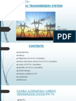 Flexible Ac Transmission System: BY:-Amit Kumar M.TECH (P.S.) 161703