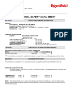 Material Safety Data Sheet: Product Name: MOBIL DELVAC MX 15W-40