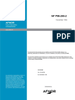 NF P 98-200-2 Deflexion Poutre - Fr.en