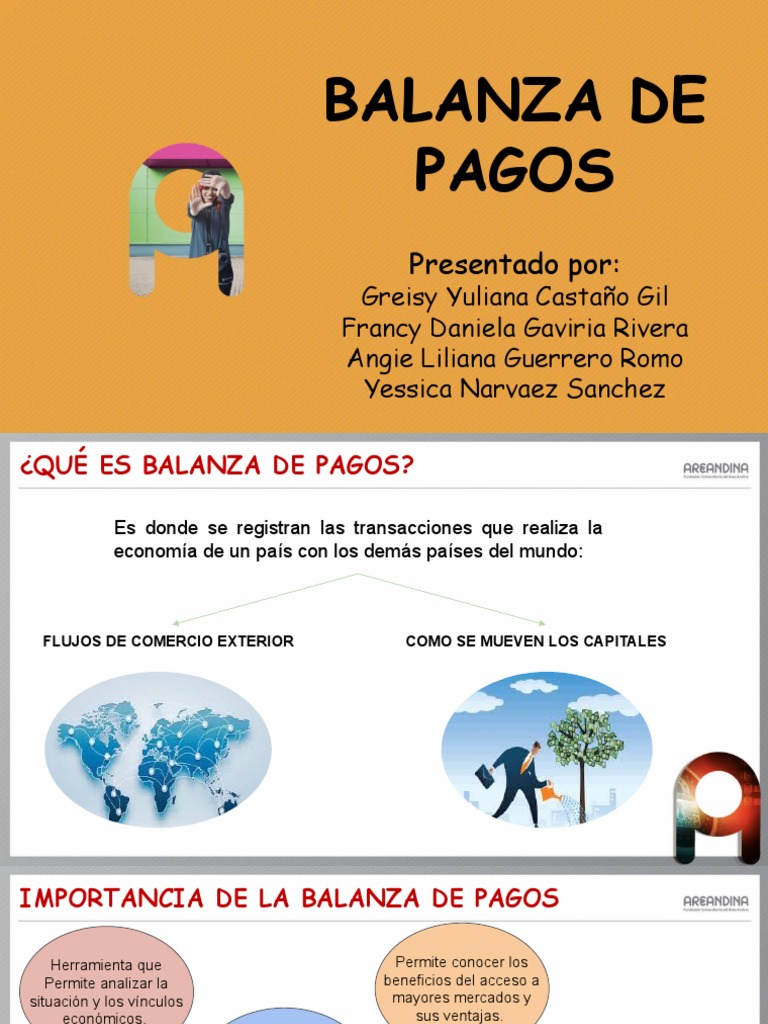 Estructura y Comportamiento de la Balanza de Pagos | PDF | Balance de ...