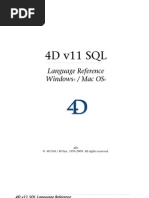 4D v11 Language R4