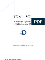 4D v11 Language R4