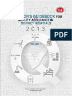 Assessor Guidebook For Quality Assurance in District Hospitals-Volume 1 - 0