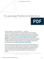 E-Learning Platform Definition - SAP Litmos