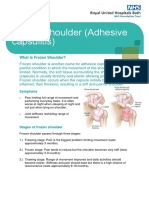 PHY025 Frozen Shoulder Adhesive Capsulitis