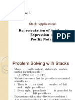 Representation of Arithmetic Expression and Postfix Notation