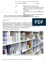Referencia Bibliografica - Desafíos Del Sector Salud y El Futuro de Las Empresas Farmacéuticas