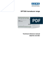 CEWE DPT300 Transducer Range User Manual