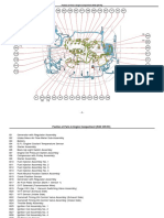 Position of Parts in Engine Compartment (RHD 2ZR-FE)