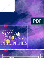 Concepts of Social & Cultural Significance in the Philippines