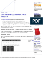 BetterExplained - Understanding the Monty Hall Problem