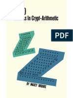 150 Puzzles in Crypt-Arithmetic, Brooke