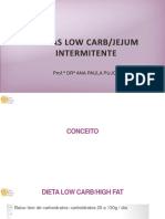 Low Carb e Jejum Intermitente