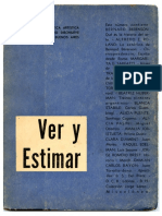 Ver y Estimar: Cuadernos de Critica Artistica Humero Diecinueve Buenos Aires