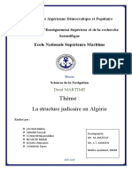 Organisation Judiciaire en Algerie