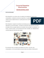 Microcontrolador - Curso de Plaquetas Electronicas