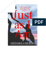 Just As I Am by Adedamola Odukoya