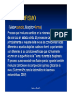 Tema 1 2 3 CONCEPTOS TIPOS DE METAMORFISMO Modo de Compatibilidad