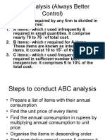 ABC analysis