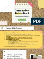 Interactive Bulletin Board _ by Slidesgo