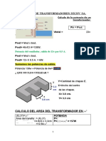 Calculo Transformador Tap-Cen