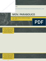 11 - Movimiento Parabólico Diapositiva