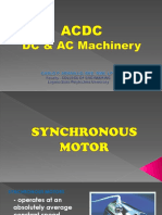 Acdc - Synchronous Motor - Lecture Notes 9