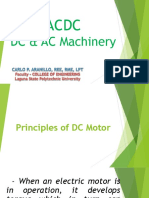Acdc - DC Motor - Lecture Notes 4