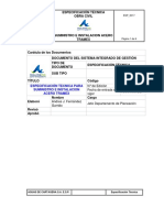 ESP - 3017 Suministro e Instalación de Acerto TRAMEX