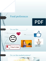 Food Preferences Picture Description Exercises Picture Dictionaries - 101498