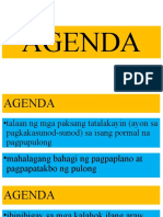 Agenda